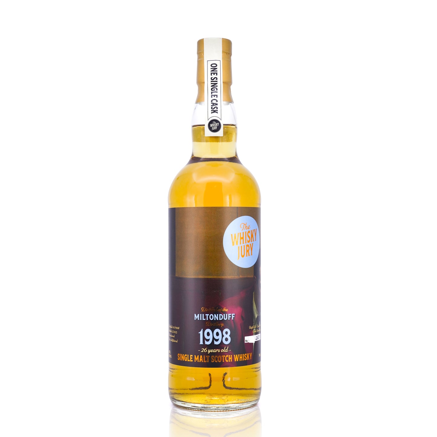 Miltonduff 26 Years Old 1998/2025 Refill Hogshead #1 The Whisky Jury (WB90)