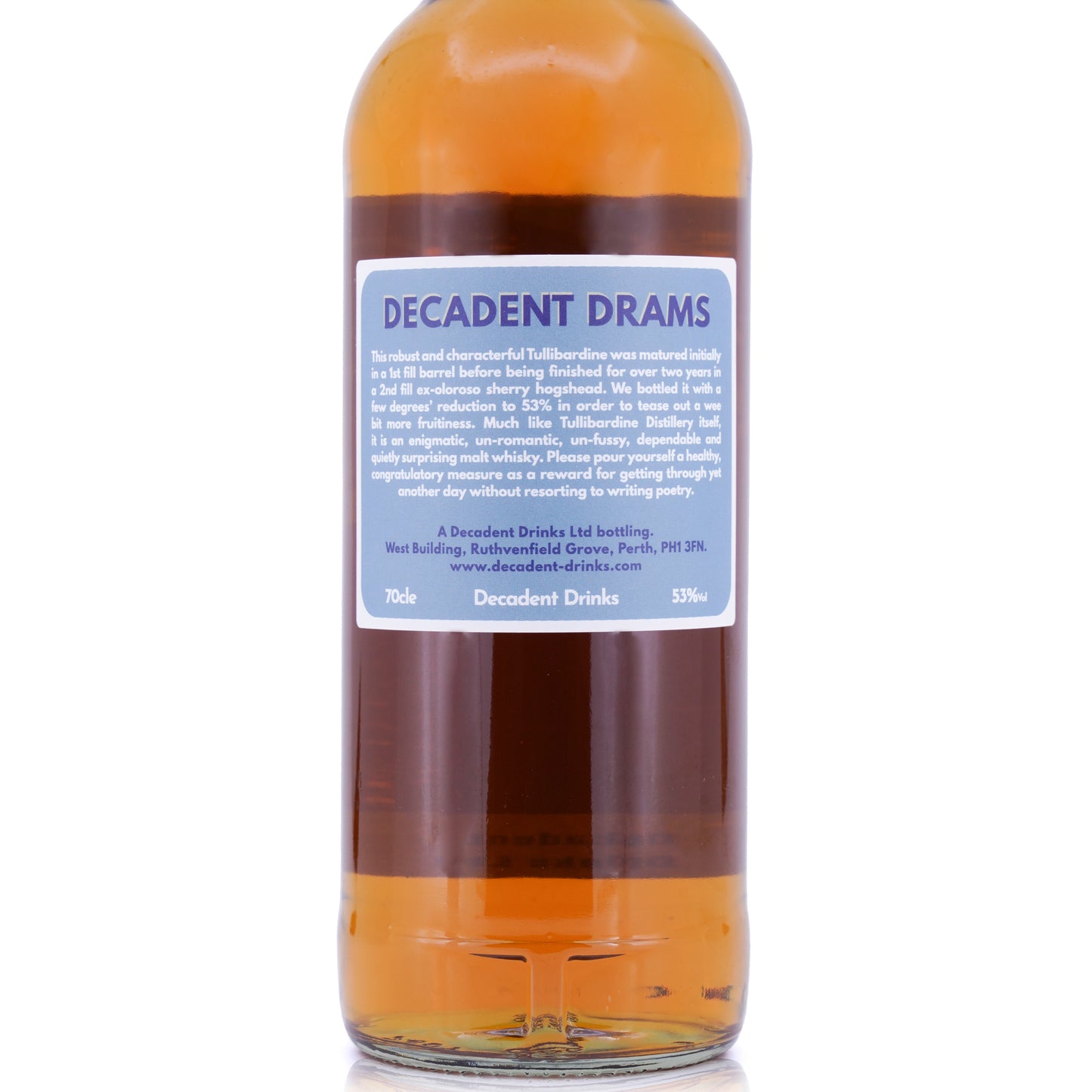 Tullibardine 11 Years Old 2013/2025 Decadent Drinks 53% 700ml