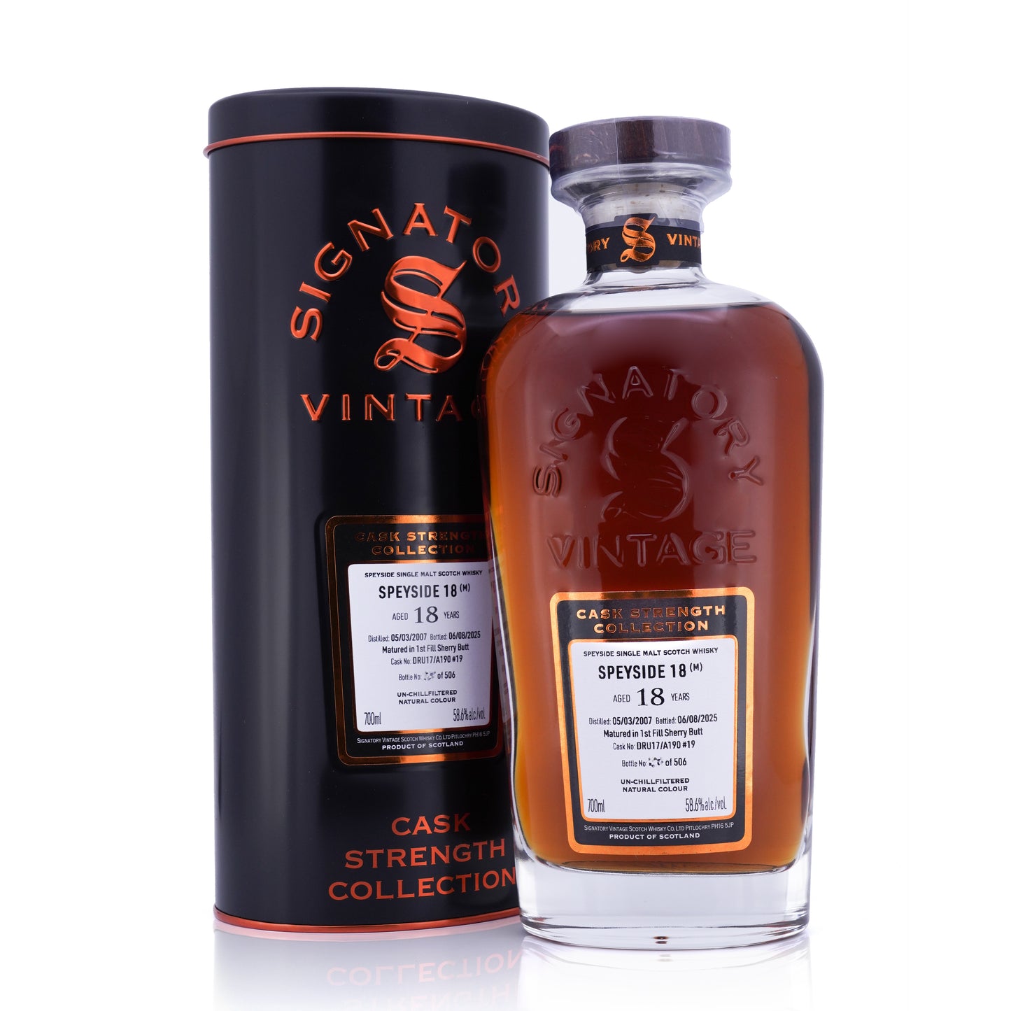 Speyside(M) 18 Years Old 2007/2025 Symington's Choice #19 58.6% 700ml
