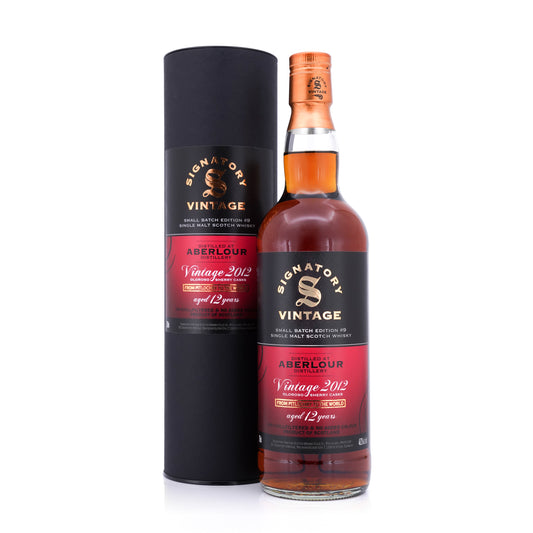 Aberlour 12 Years Old 2012 1st Fill Sherry Butts Signatory Vintage 48.2% 700ml