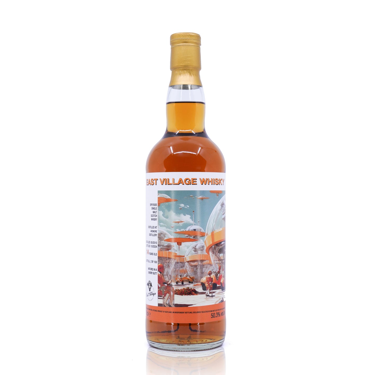 Ardmore 14 Years Old 2010/2024 Sherry Butt East Village Whisky Company (EVWC) 50.3%