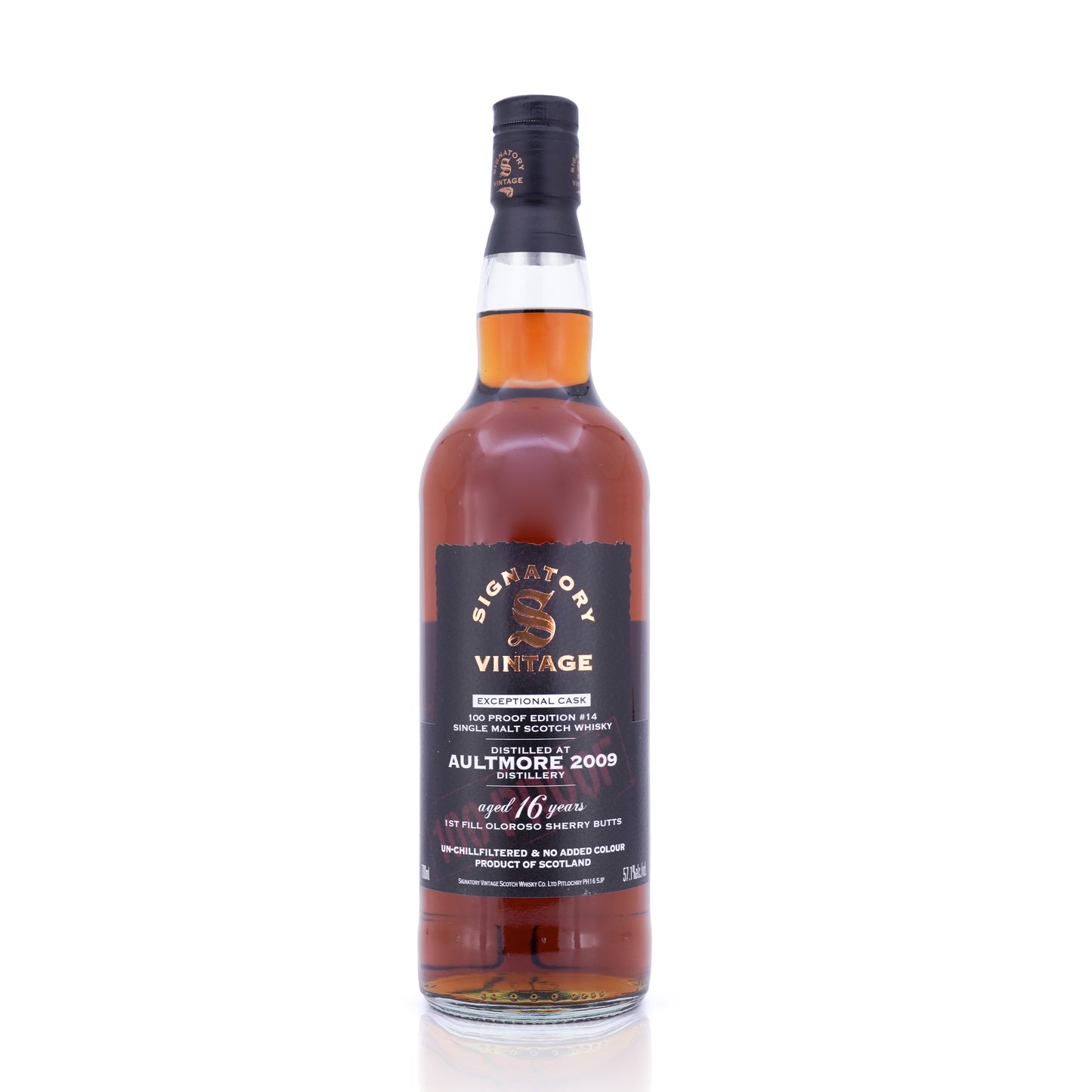 Aultmore 16 Years Old 2009/2025 100 Proof Exceptional #14 57.1% 700ml