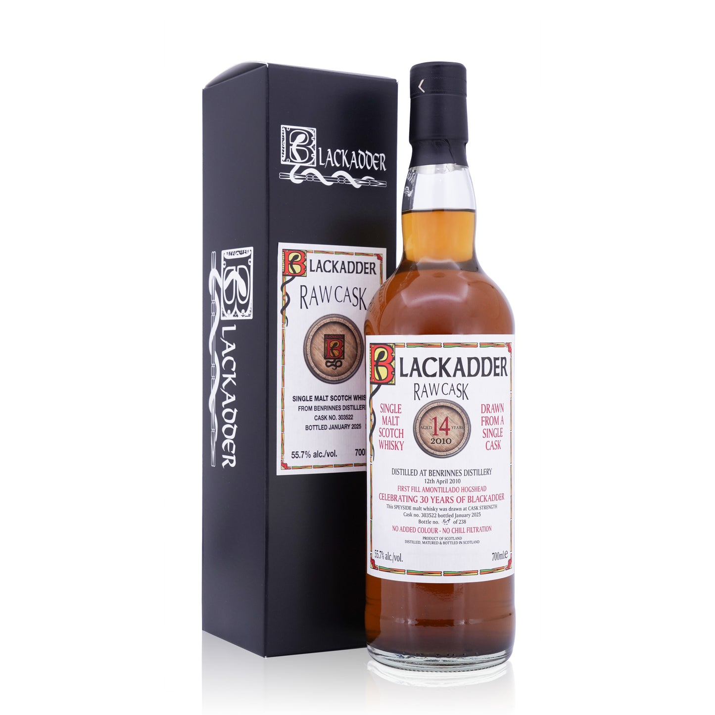 Benrinnes 14 Years Old 2010/2025 First-fill Amontillado HHD #303522 55.7% 700ml