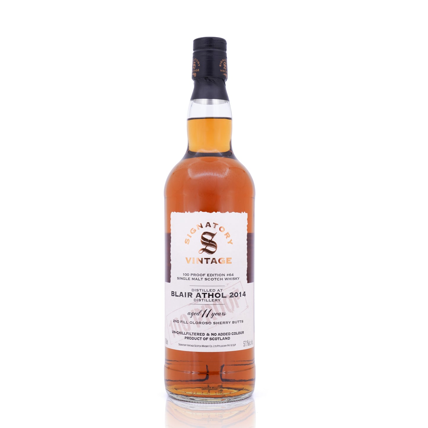 Blair Athol 11 Years Old 2014/2025 100 Proof Edition #64 57.1% 700ml