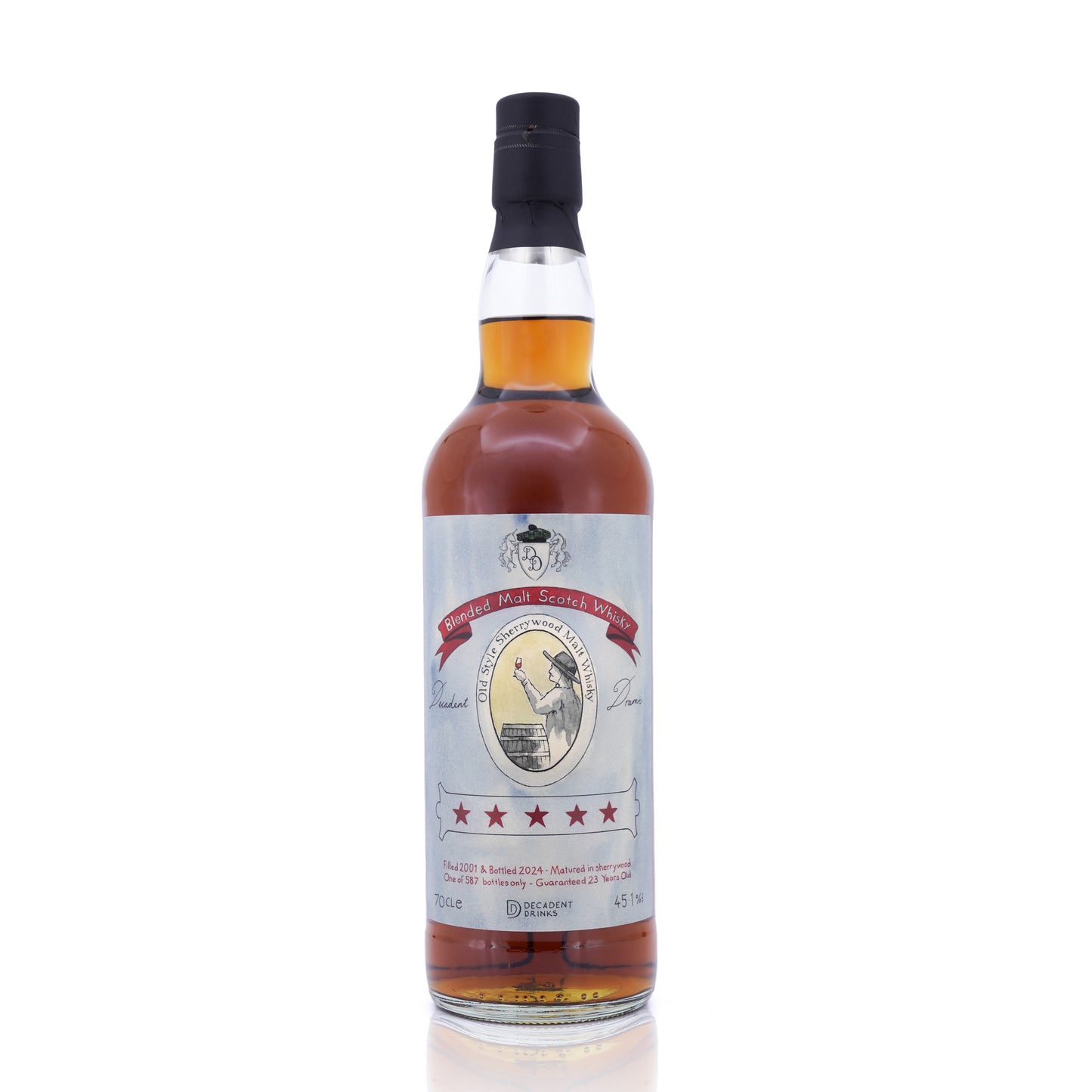 Blended Malt 23 Years Old 2001/2024 ex-Ardbeg Refill Butt Decadent Drams (WN90)