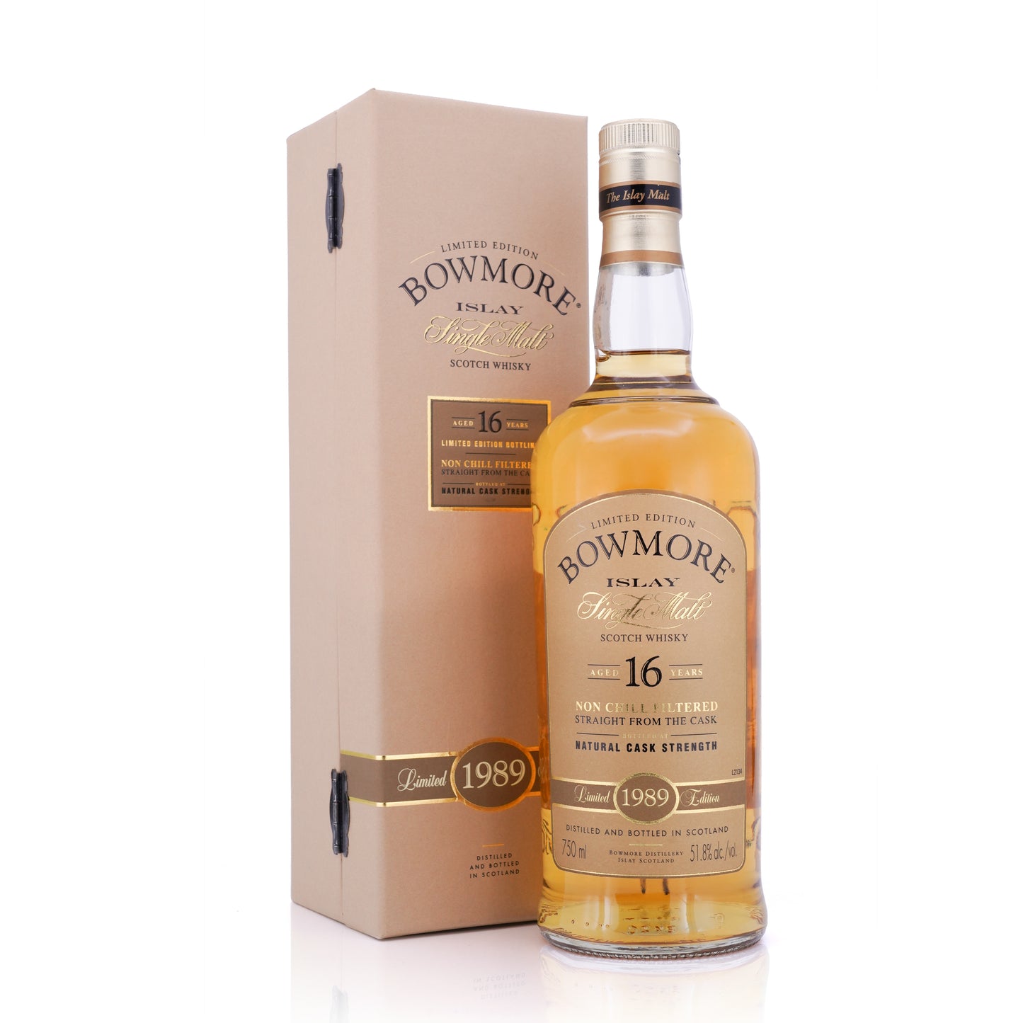 Bowmore 16 Years Old 1989/2025 Cask Strength 51.8% 750ml