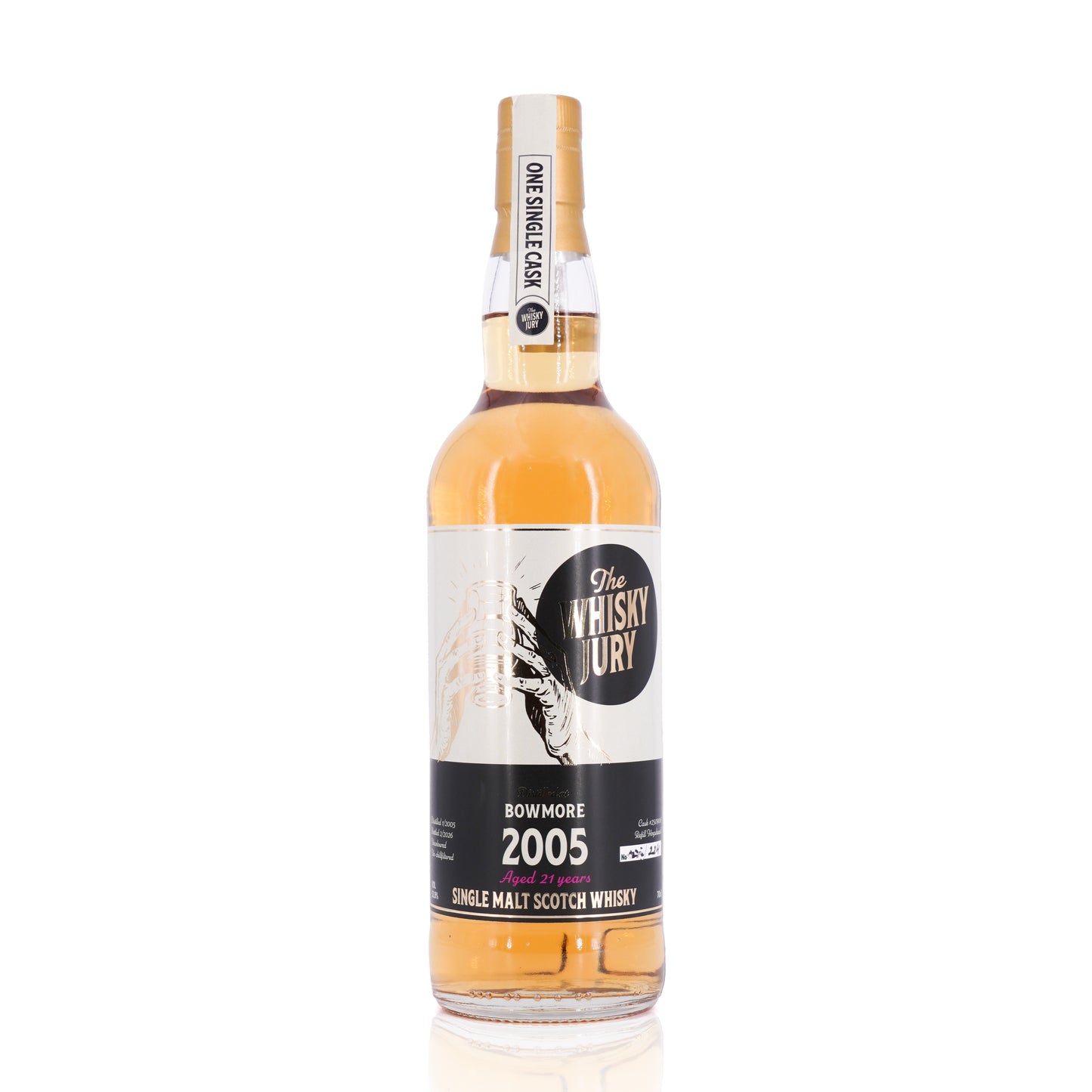 Bowmore 21 Years Old 2005/2026 TWJ 52.8% 700ml