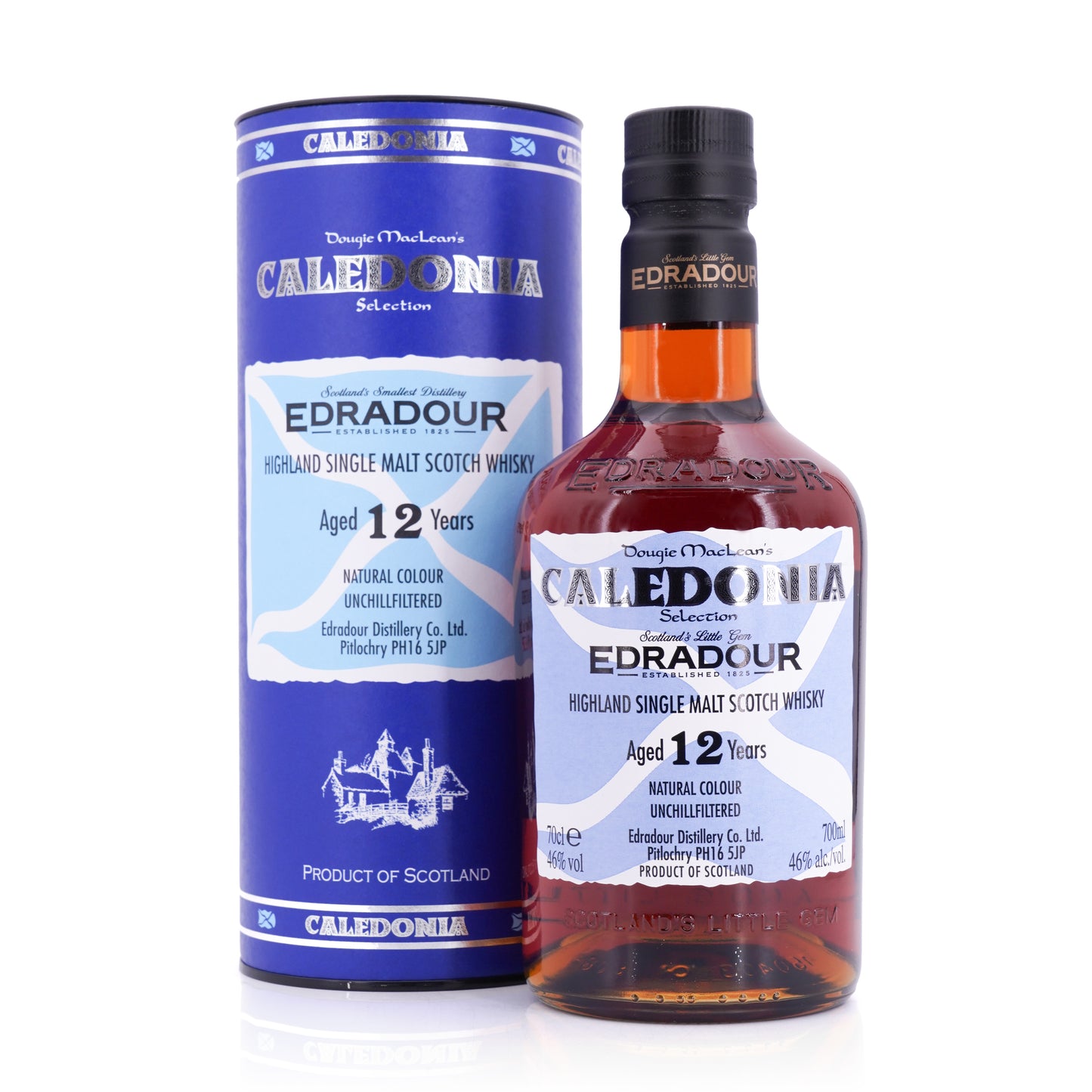 Edradour 12 Years Old Caledonia GenEx 46% 700ml
