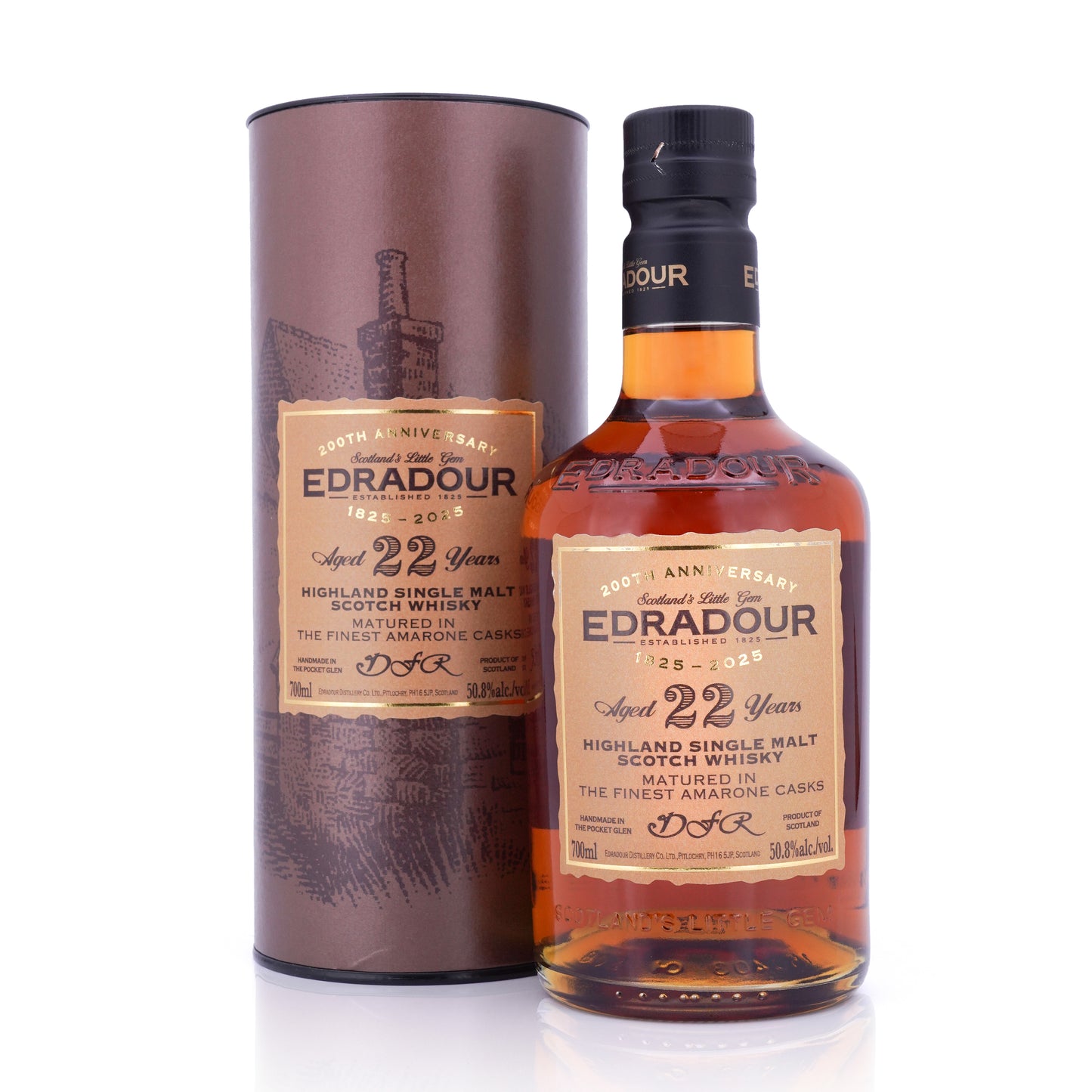 Edradour 22 Years Old 2003/2025 Amarone Cask DFR 200th Anni 50.8% 700ml