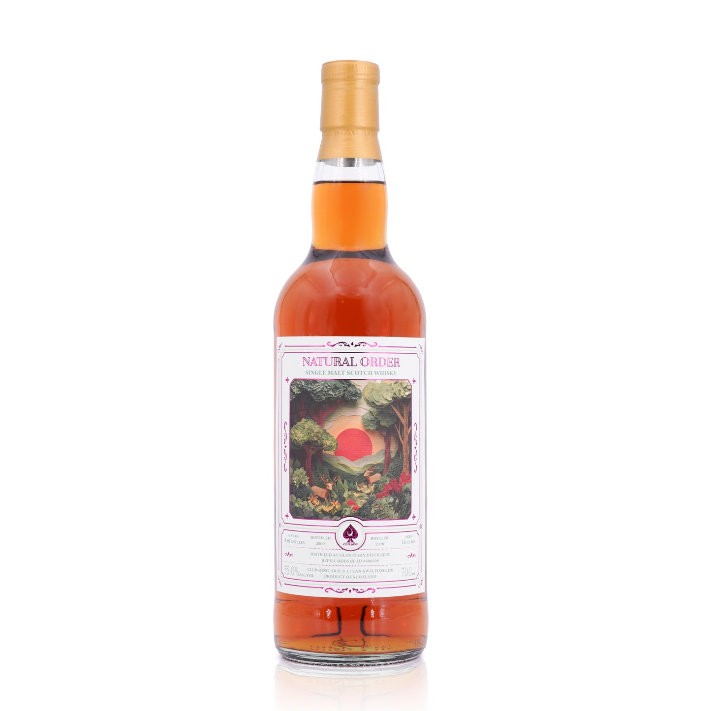 Glen Elgin 16 Years Old 2009/2026 CQ Natural Order #806928 55% 700ml