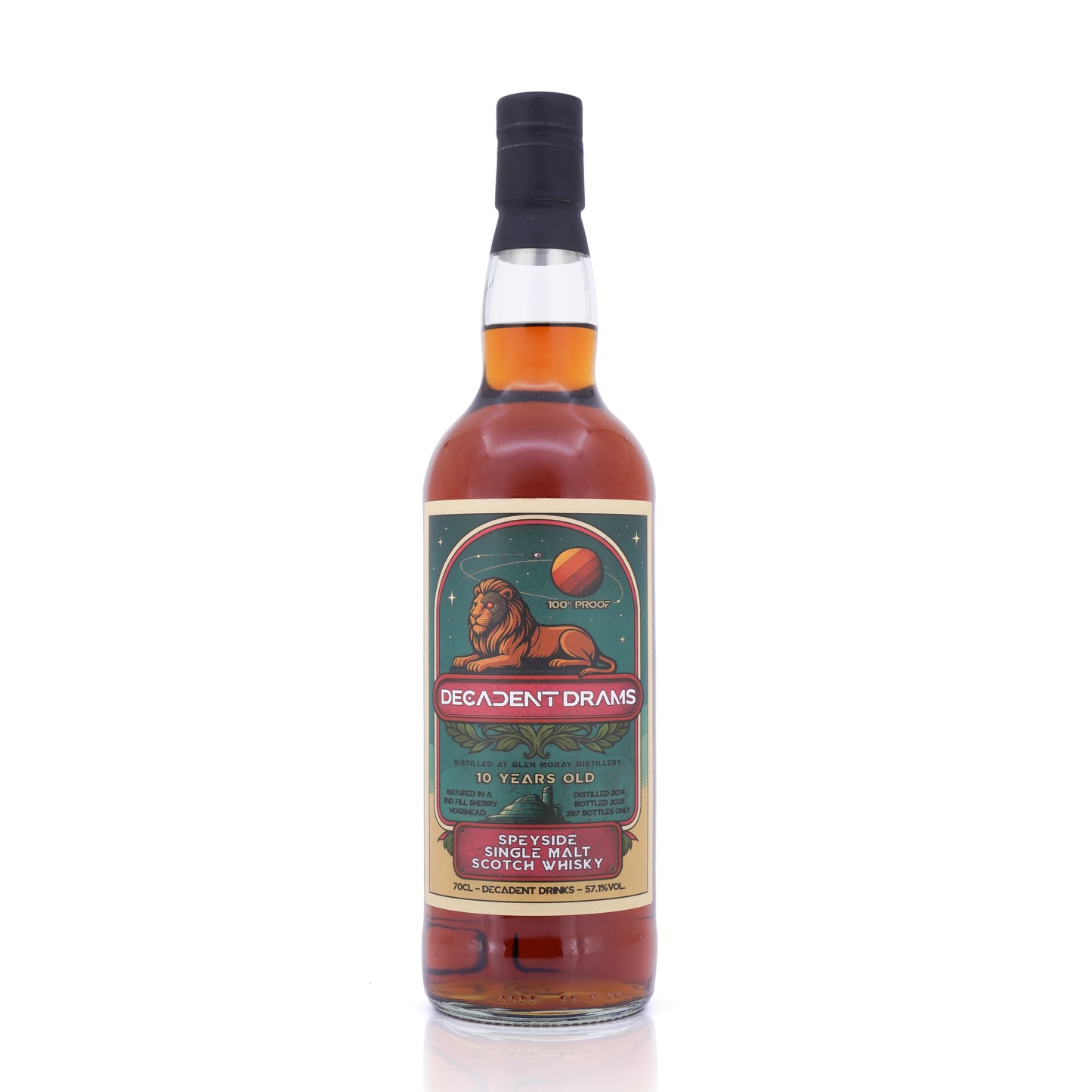 Glen Moray 10 Years Old 2014/2025 Decadent Drinks 57.1% 700ml
