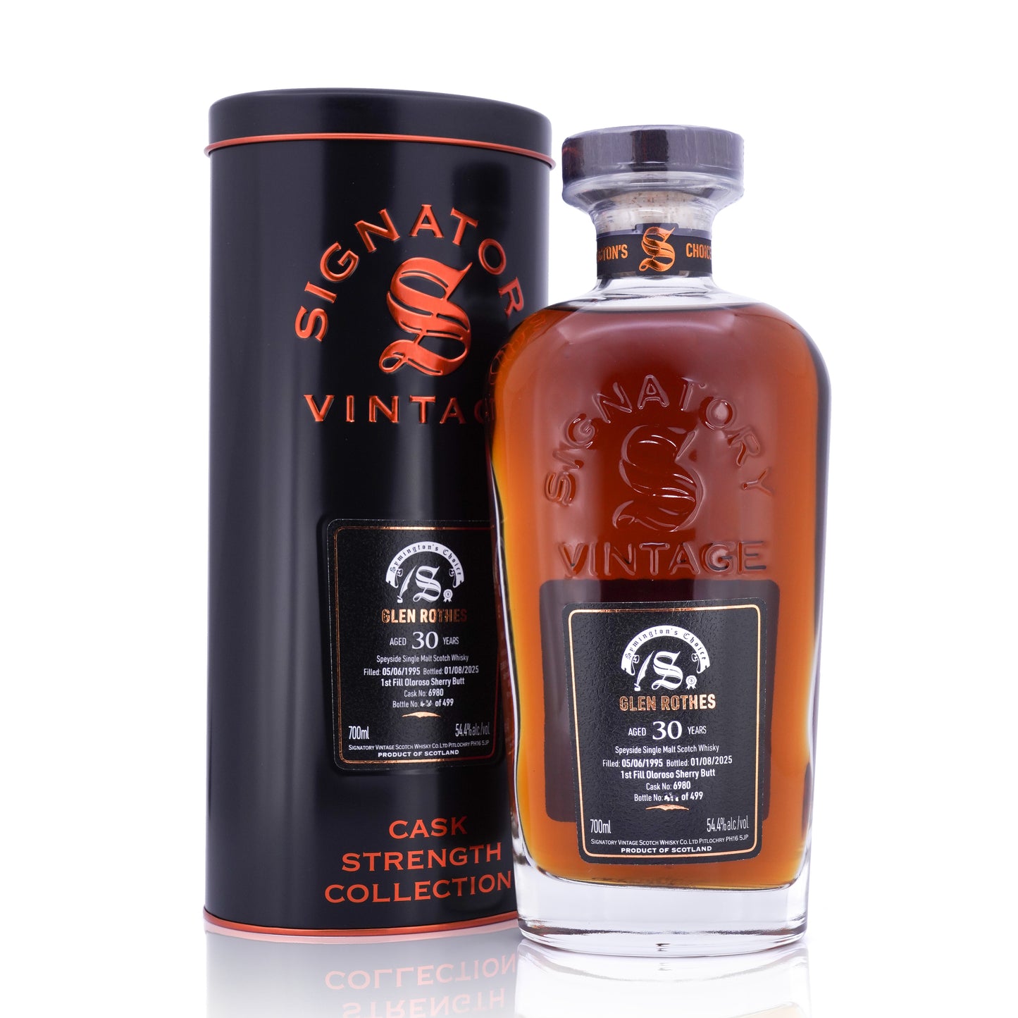Glen Rothes 30 Years Old 1995/2025 Symington’s Choice #6980 54.4% 700ml