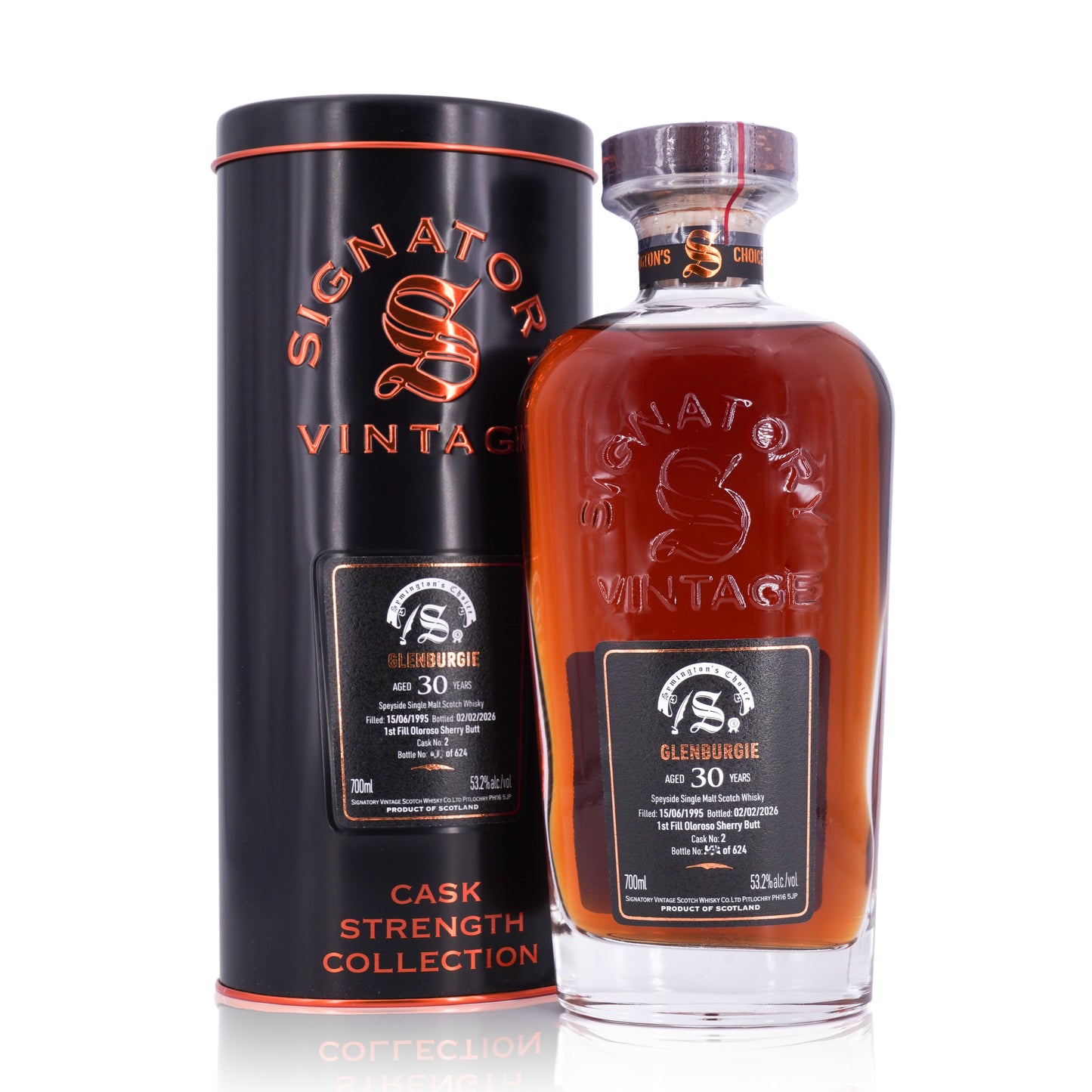 Glenburgie 30 Years Old 1995/2026 #2 Symington's Choice 53.2% 700ml