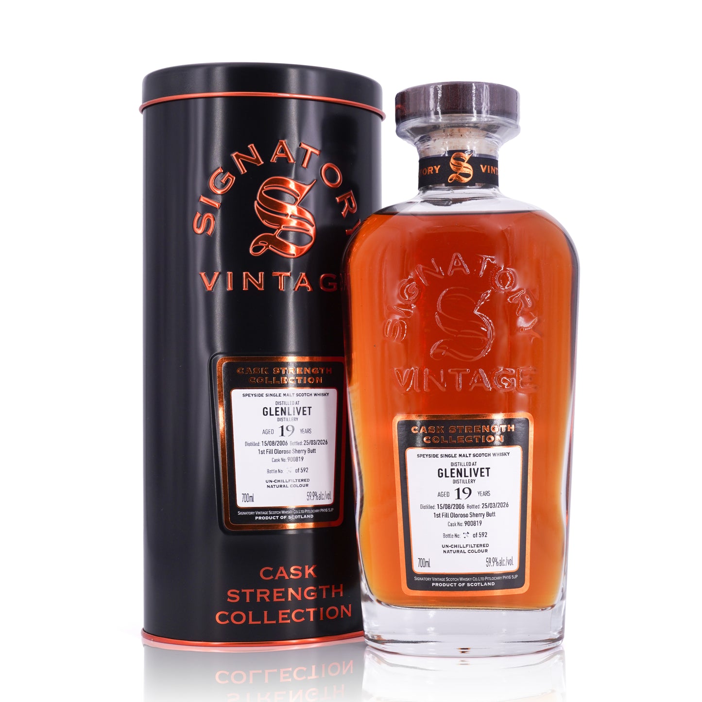 Glenlivet 19 Years Old 2006/2026 #900819 Signatory Vintage 59.9% 700ml