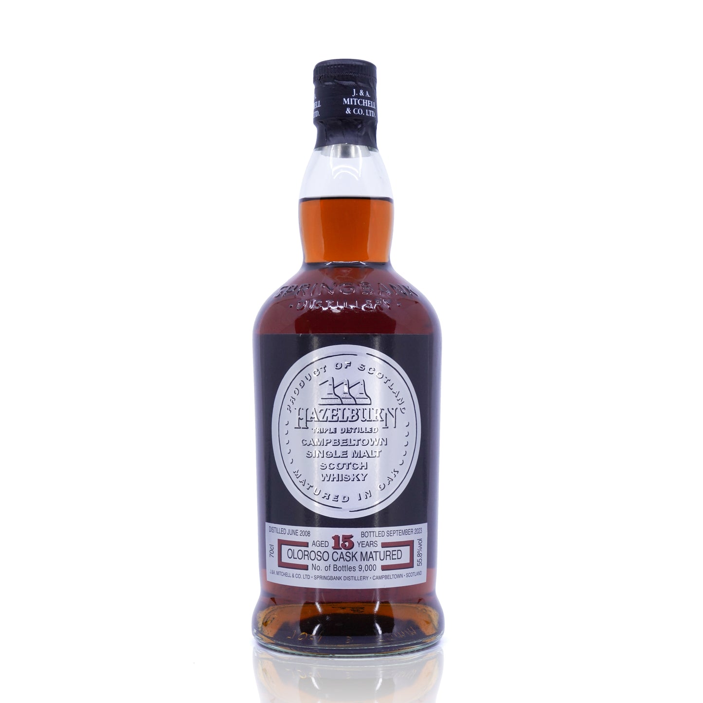 Hazelburn 15 Years Old 2006/2023 Oloroso Cask Matured 55.8% 700ml