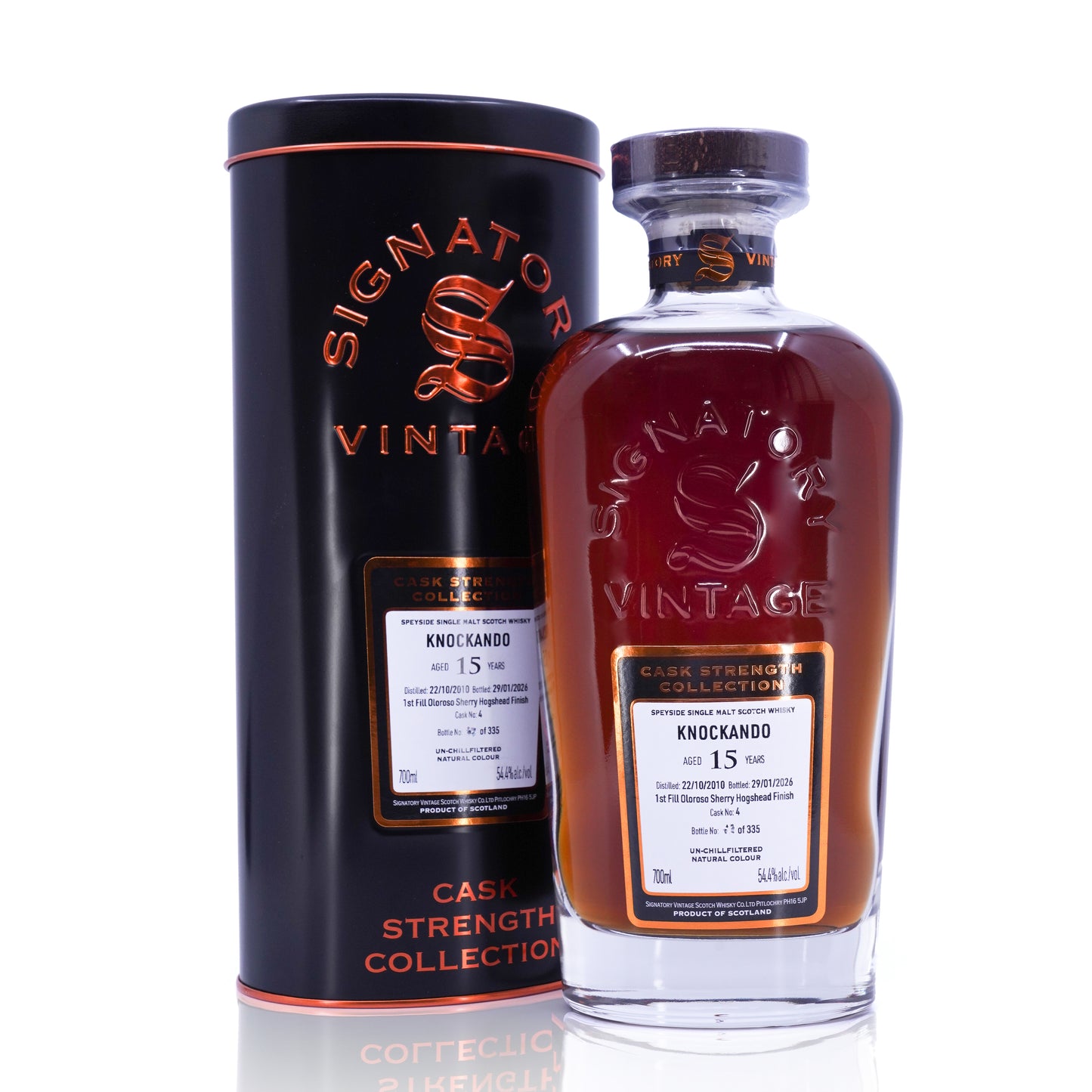 Knockando 15 Years Old 2010/2026 Cask Strength #4 54.4% 700ml