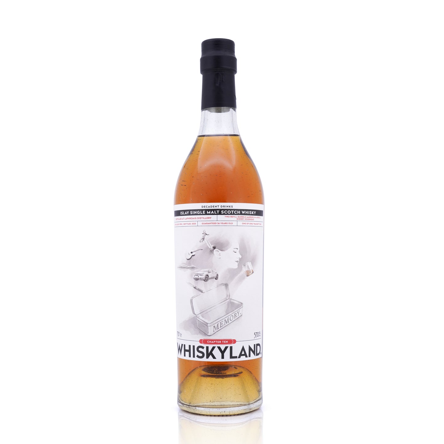 Laphroaig 26 Years Old 1998/2025 WhiskyLand Chapter Ten Decadent Drinks (WN93)