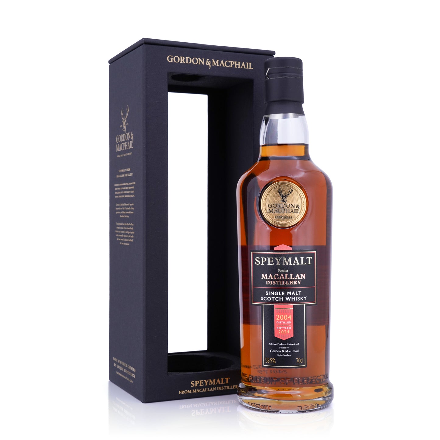 Speymalt Macallan 2004 1st Fill Sherry Hogshead Itineraries LMDW x Gordon & Macphail