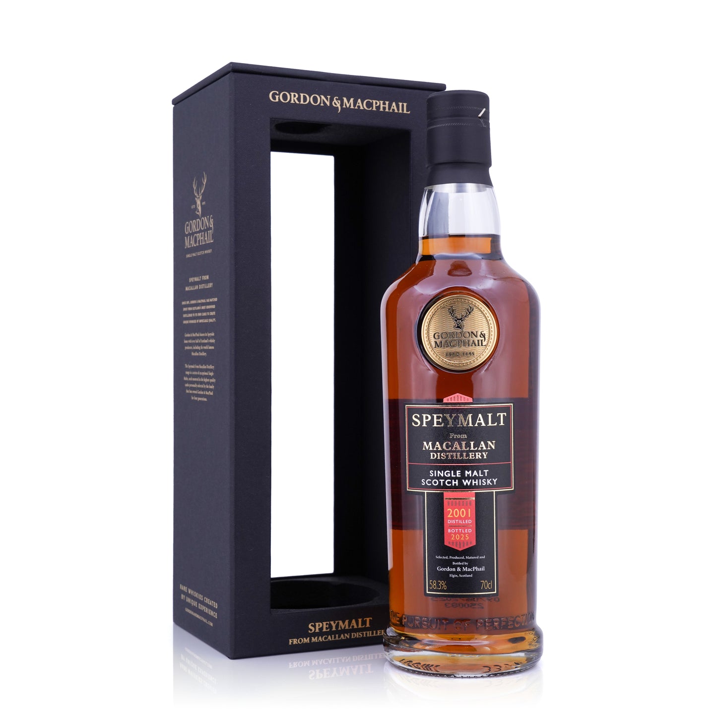 Speymalt Macallan 2001/2025 1st Fill Sherry Hogshead Itineraries LMDW x Gordon & Macphail