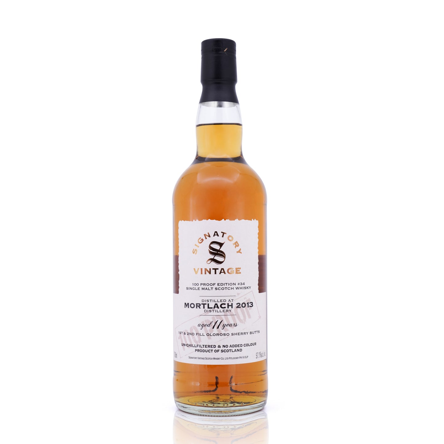 Mortlach 11 Years Old 2013/2024 100 Proof Edition #34 Signatory Vintage 57.1% 700ml