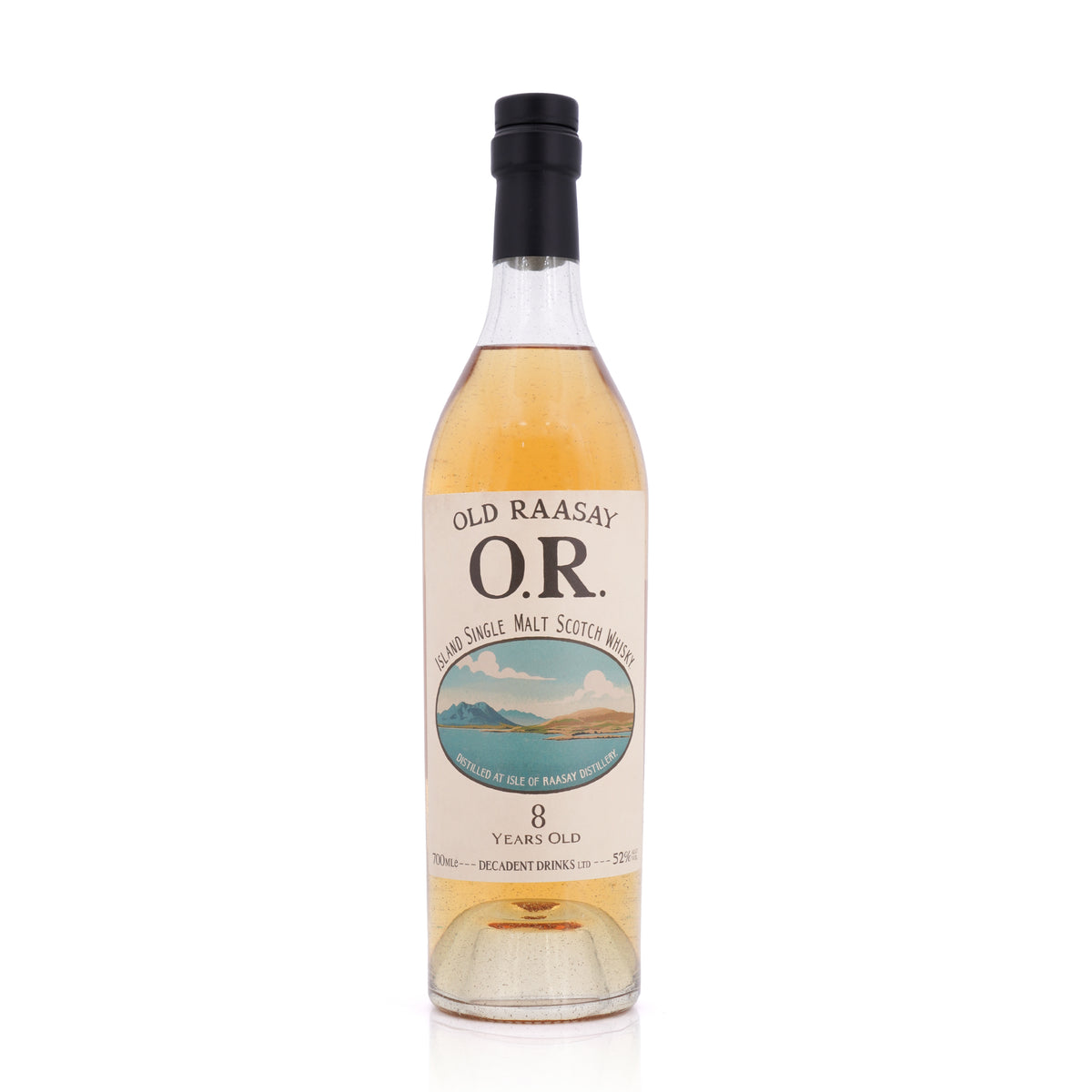 Old Raasay 8 Years Old 2018/2026 Decadent Drinks 52% 700ml