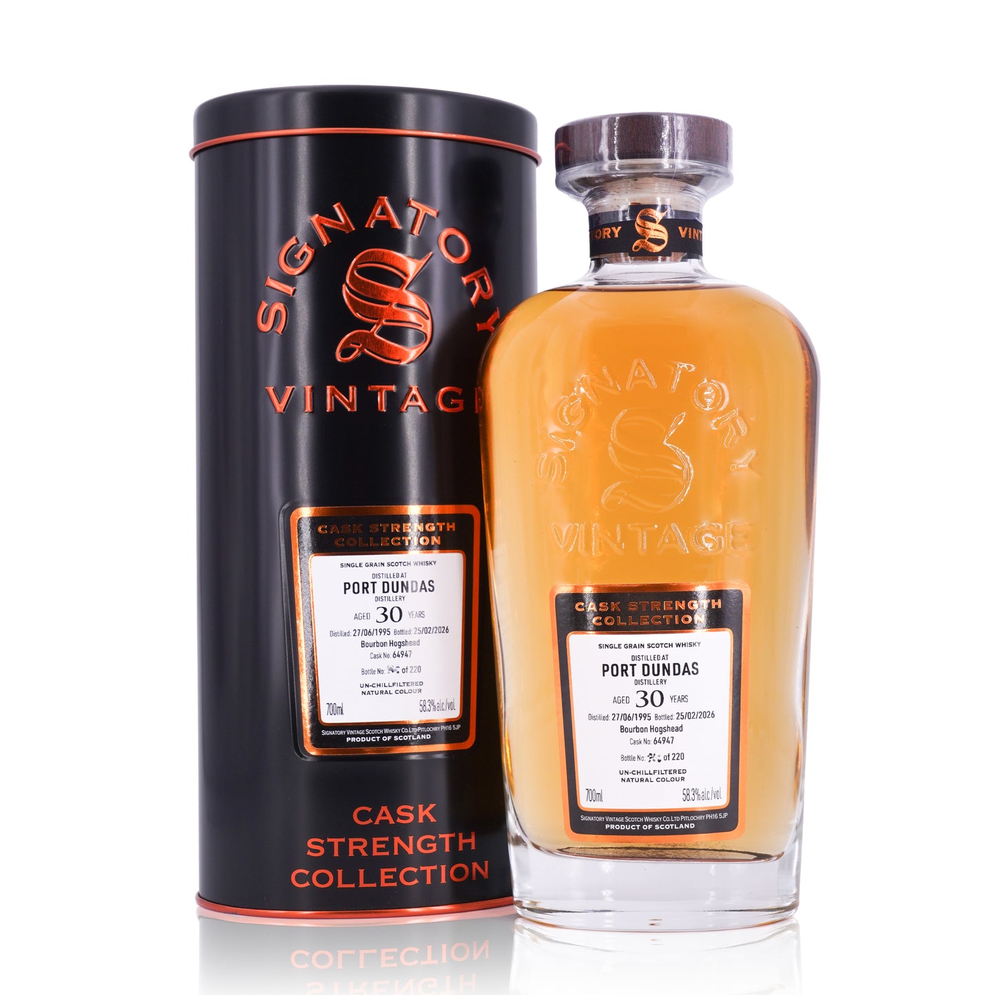 Port Dundas 30 Years Old 1995/2026 #64947 Signatory Vintage 58.3% 700ml