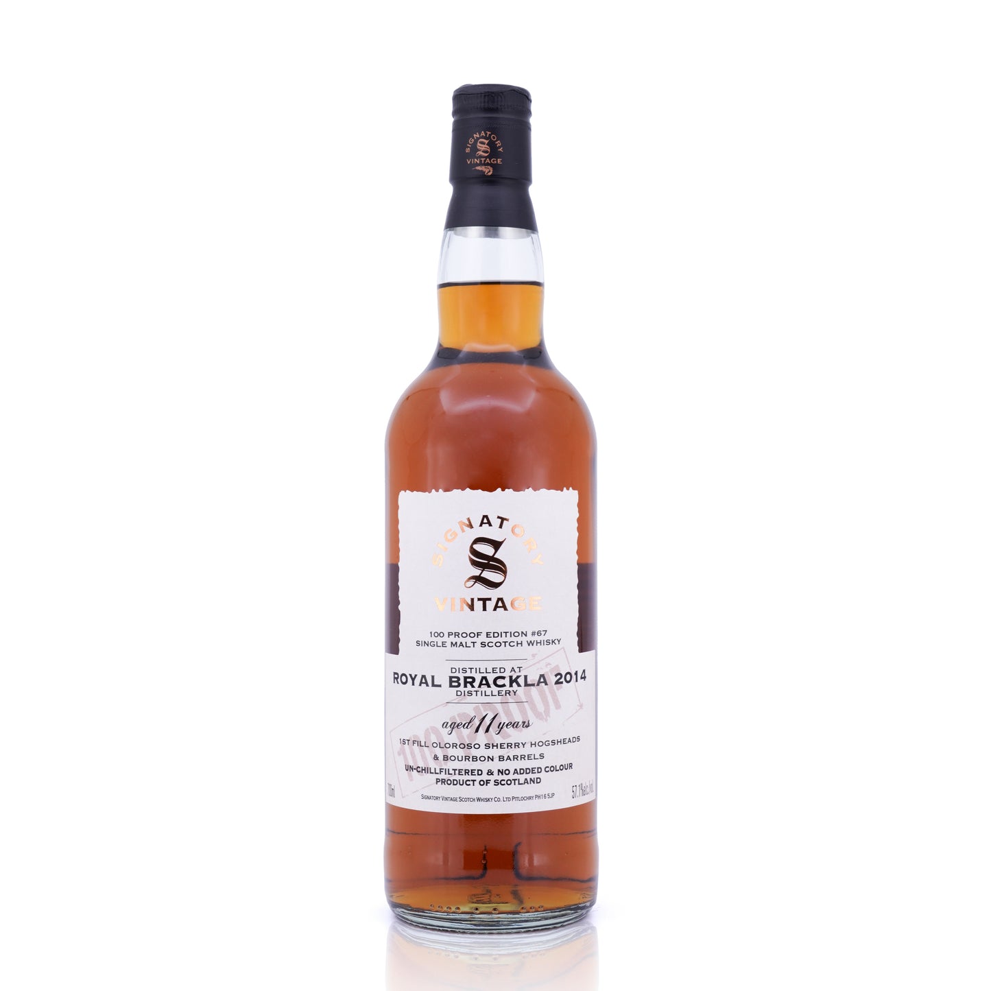 Royal Brackla 11 Years Old 2014 100 Proof #67 57.1% 700ml