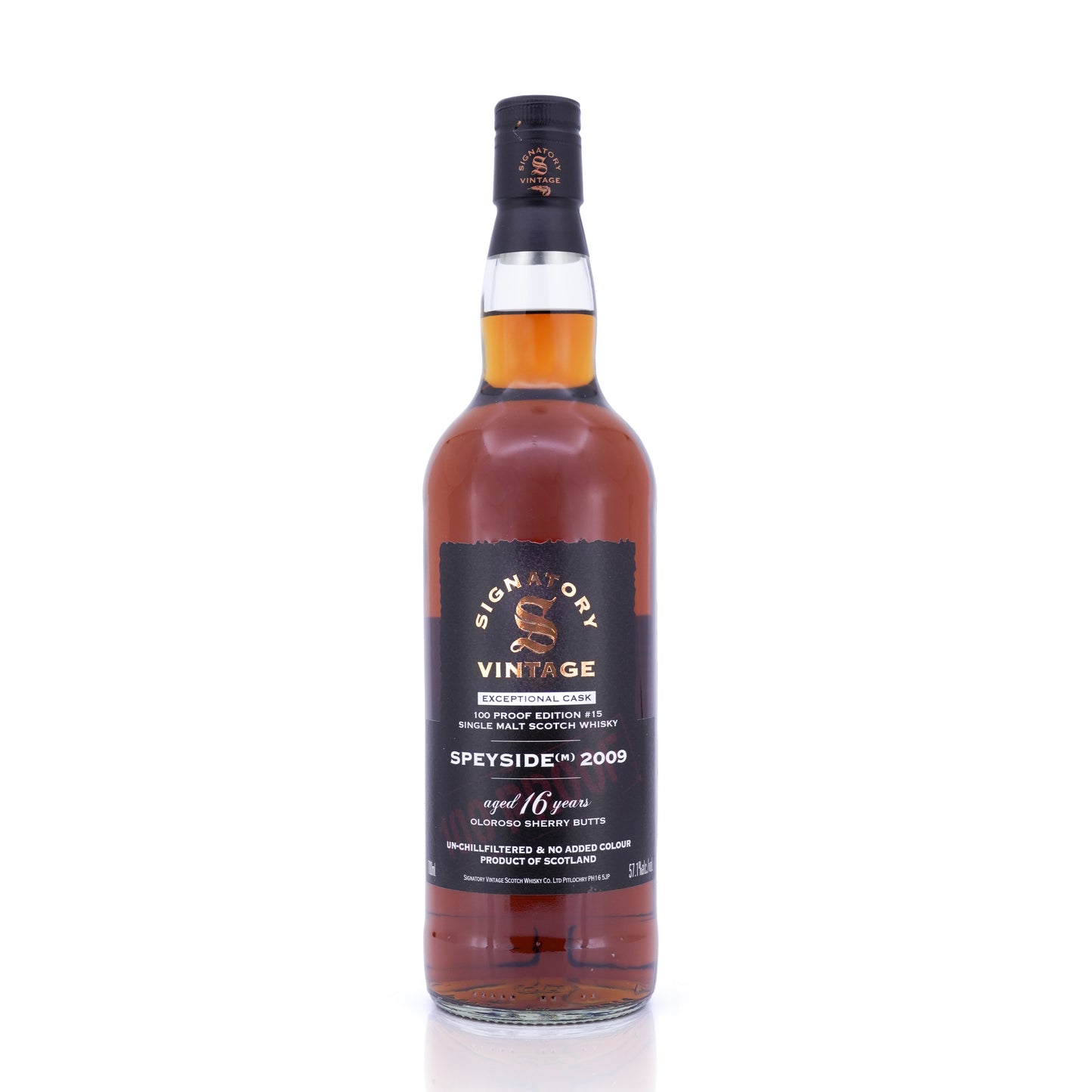 Speyside(M) 16 Years Old 2009/2025 100 Proof Exceptional #15 57.1% 700ml