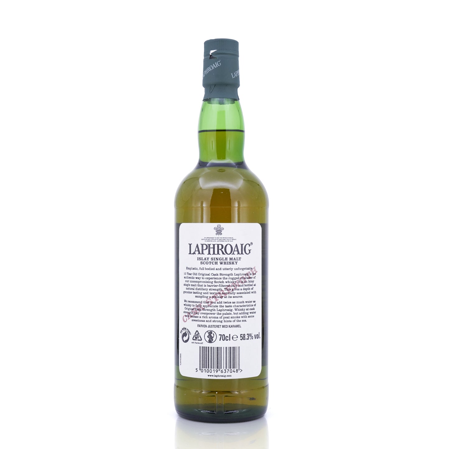 Laphroaig 10 Years Old lslay Single Malt Scotch Whisky Batch #002 58.3% 700ml