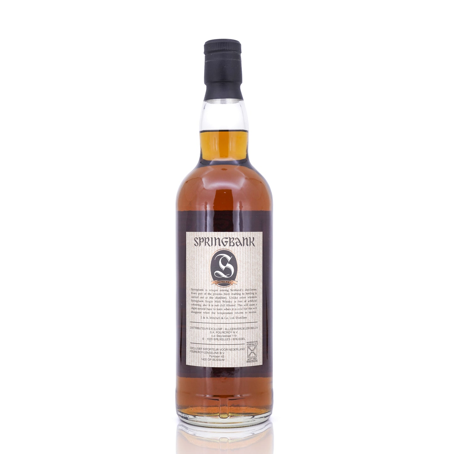 Springbank 21 Years Old Campbeltown Single Malt Scotch Whisky 46% 700ml