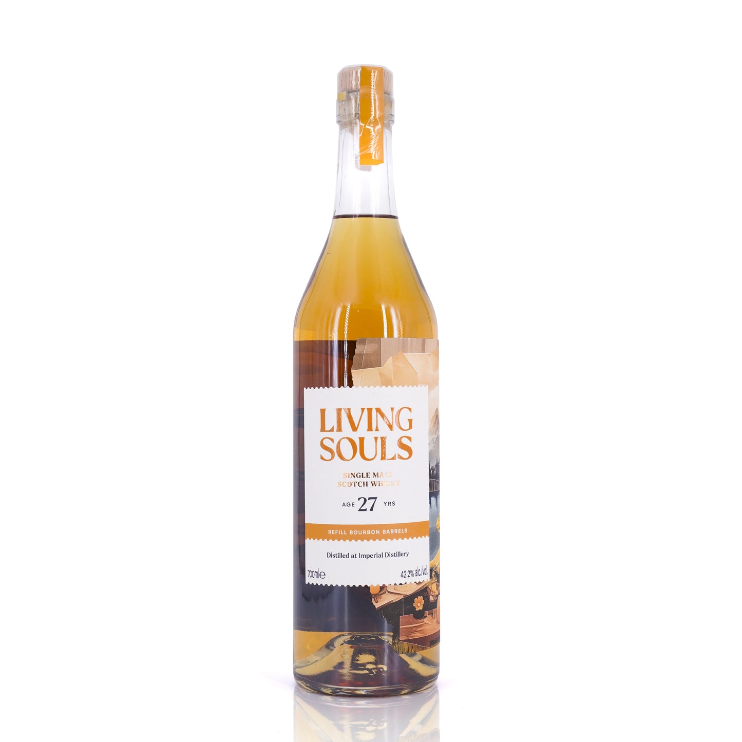 Living Souls Imperial 27 Years Old Refill Bourbon Barrels Scotch Single Malt Whisky 42.2% 700ml