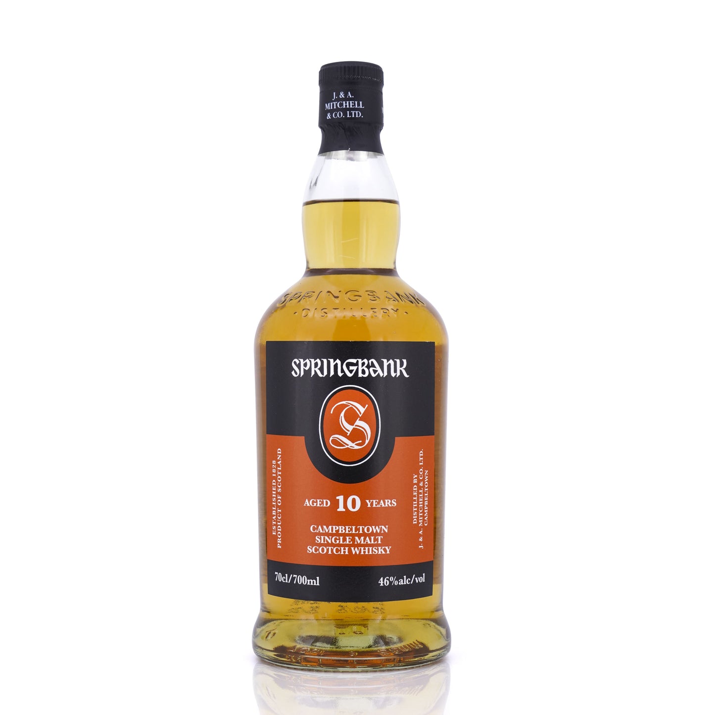 Springbank 10 Years Old Campbeltown Single Malt Scotch Whisky 2025 46% 700ml