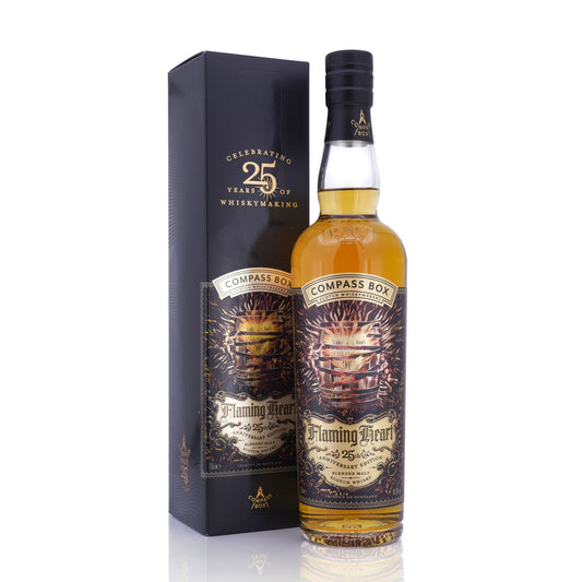 Flaming Heart 25th Anniversary Edition Compass Box (Defective gift box)
