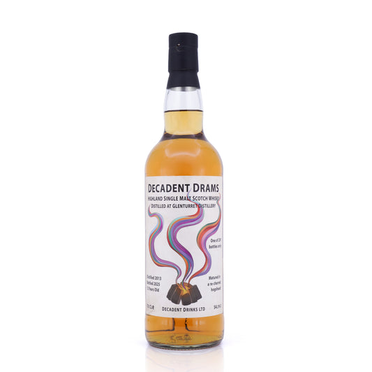 Glenturret 12 Years Old 2013/2025 Decadent Drinks 54.3% 700ml