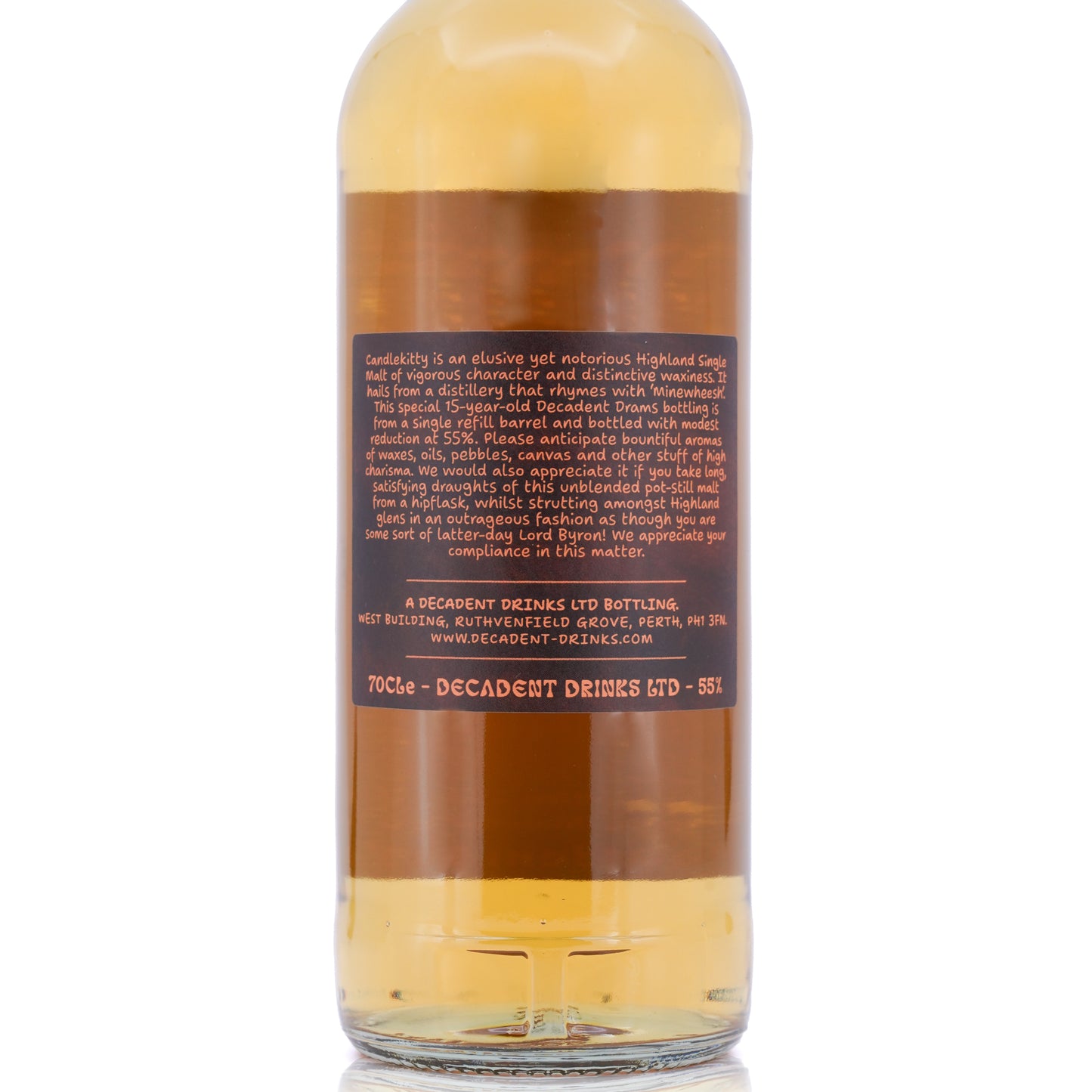 Candlekitty 15 Years Old 2025 Decadent Drinks 55% 700ml