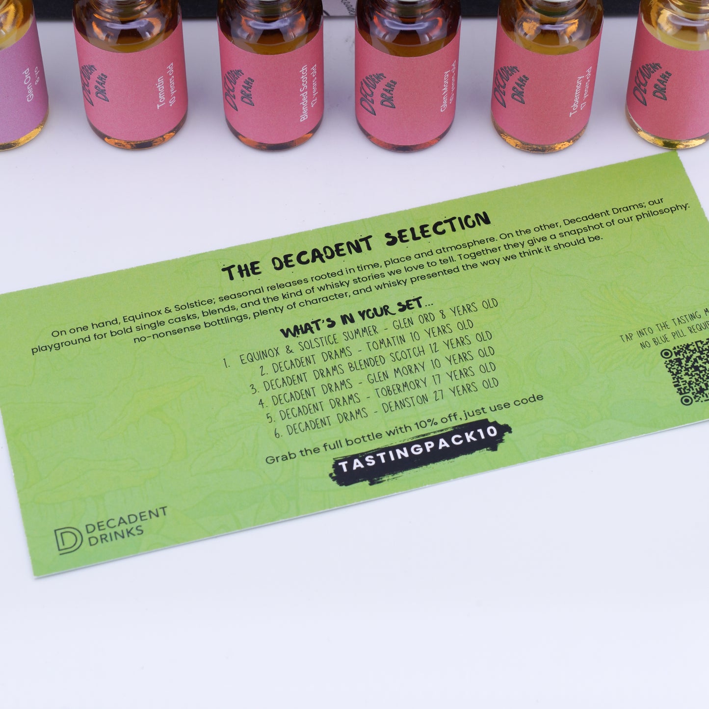 Decadent Tasting Set: Volume 2 （6x20ml）