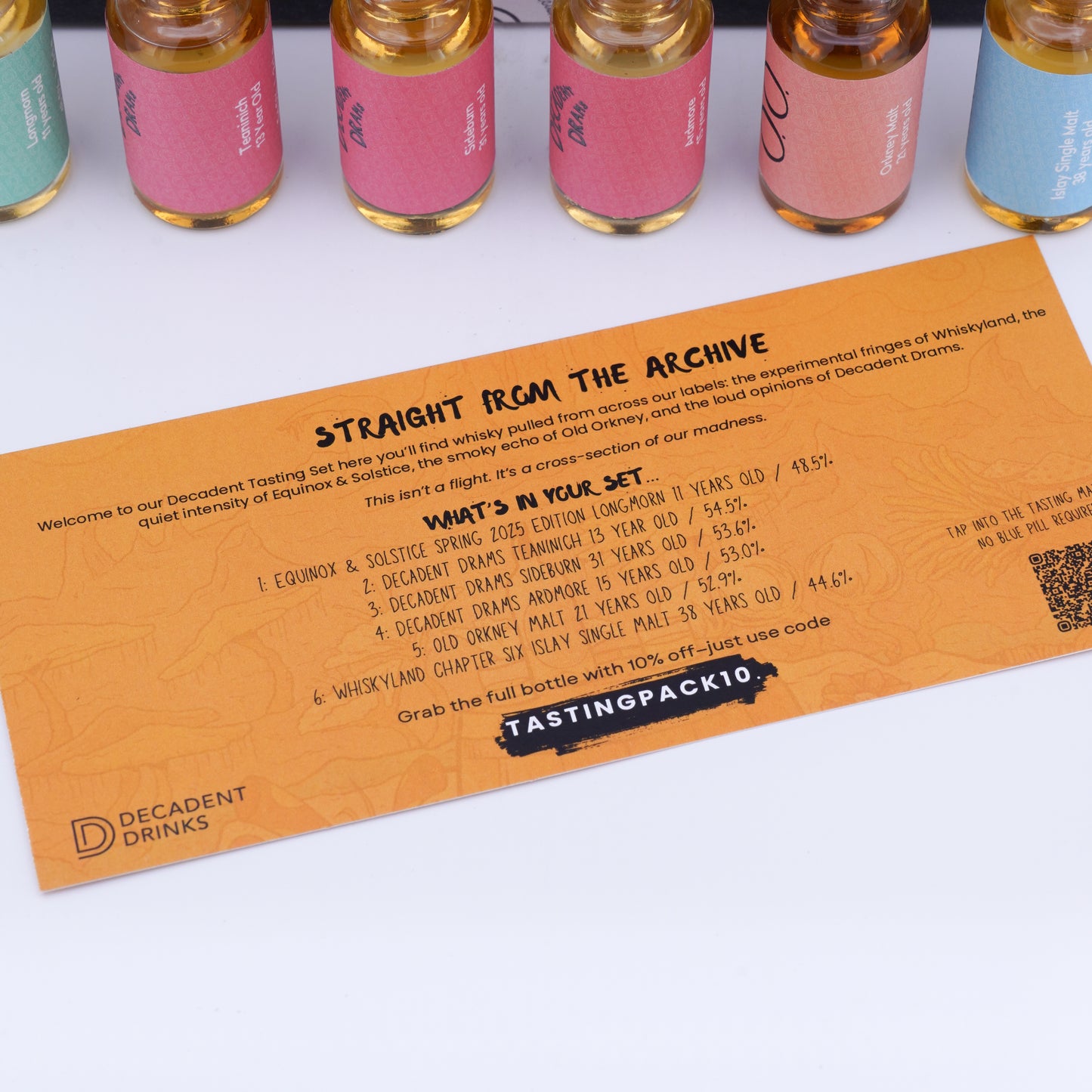 Decadent Tasting Set: Volume 1 （6x20ml）