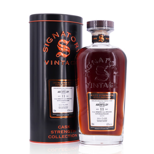 Aberfeldy 11 Years Old 2014/2026 Cask Strength #4 Signatory Vintage 60% 700ml