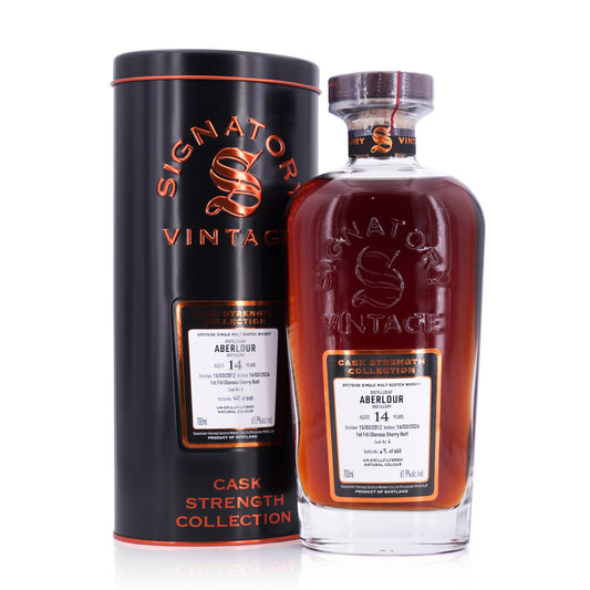 Aberlour 14 Years Old 2012/2026 Cask Strength #4 Signatory Vintage 61.9% 700ml