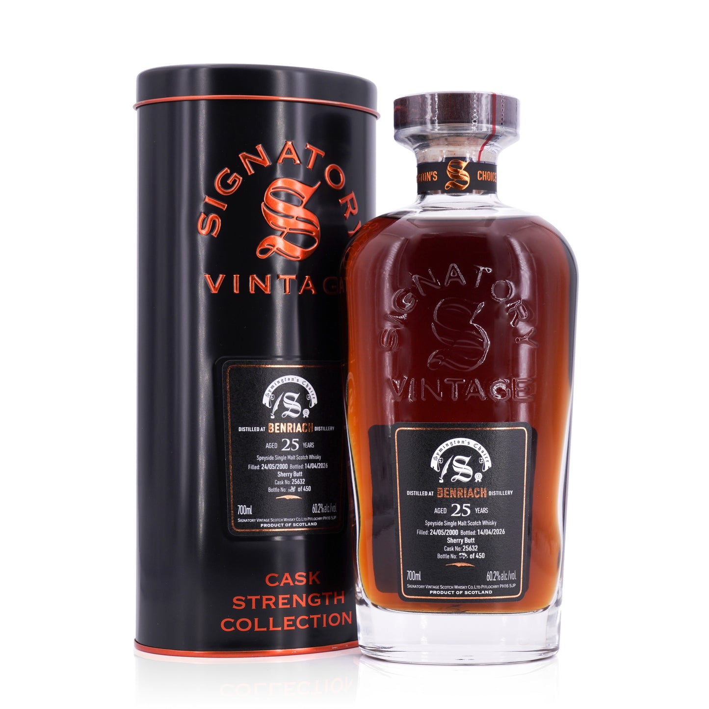 BenRiach 25 Years Old 2000/2026 #25632 Symington' s Choice 60.2% 700ml