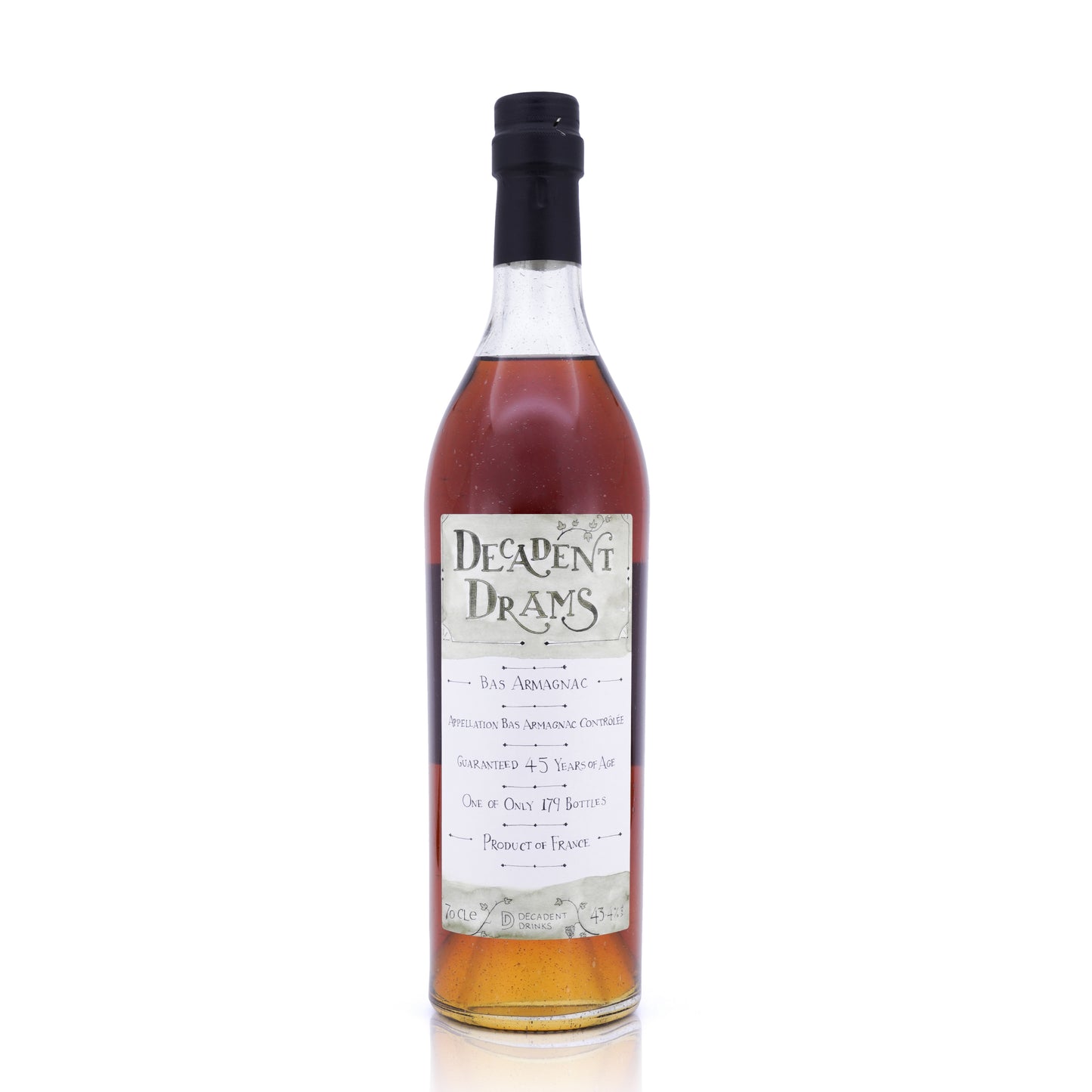 Bas Armagnac 45 Years Old Decadent Drinks 43.4% 700ml
