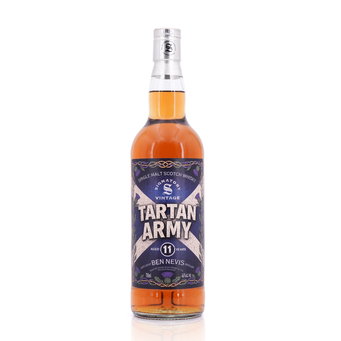 Ben Nevis 11 Years Old 2026 "Tartan Army" World Cup Signatory Vintage 46% 700ml