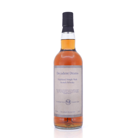 Ben Nevis 12 Years Old 2012/2025 Decadent Drinks 53% 700ml