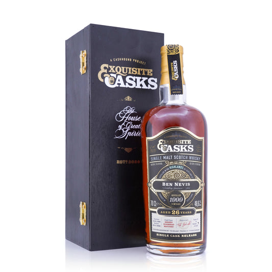 Ben Nevis 26 Years Old 1999/2025 Sherry Cask Caskhound Exquisite Casks 48.6% 700ml