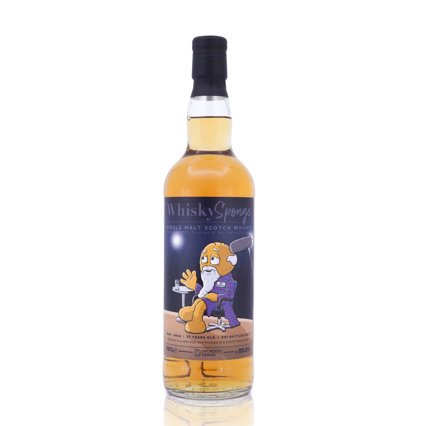 Ben Nevis 27 Years Old 1996/2024 Edition No.58b Decadent Drink 55% 700ml