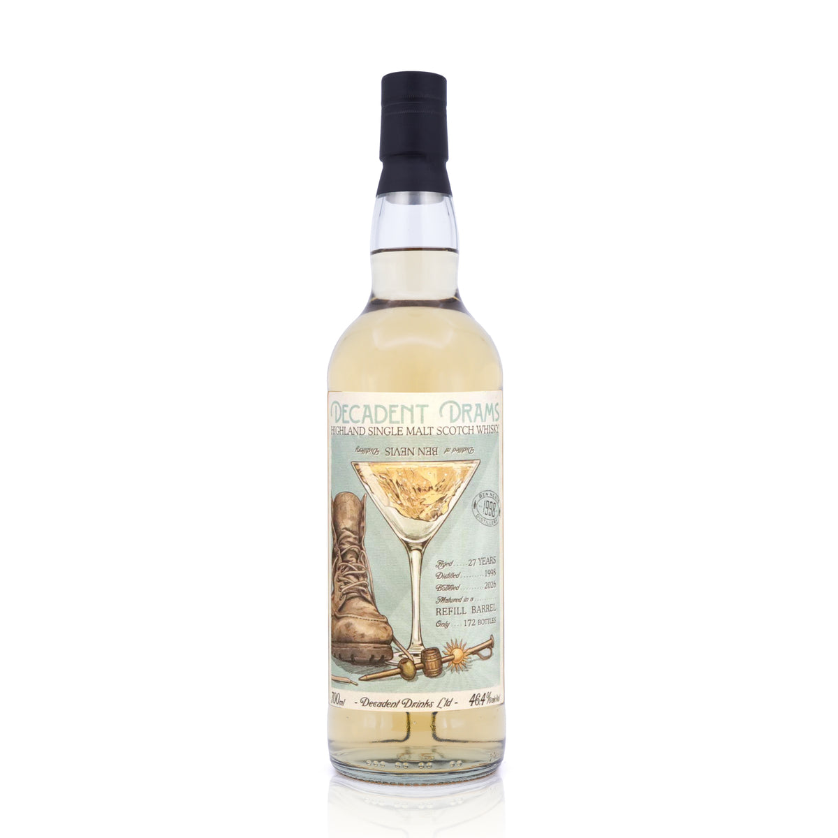 Ben Nevis 27 Years Old 1998/2026 Decadent Drinks 46.4% 700ml