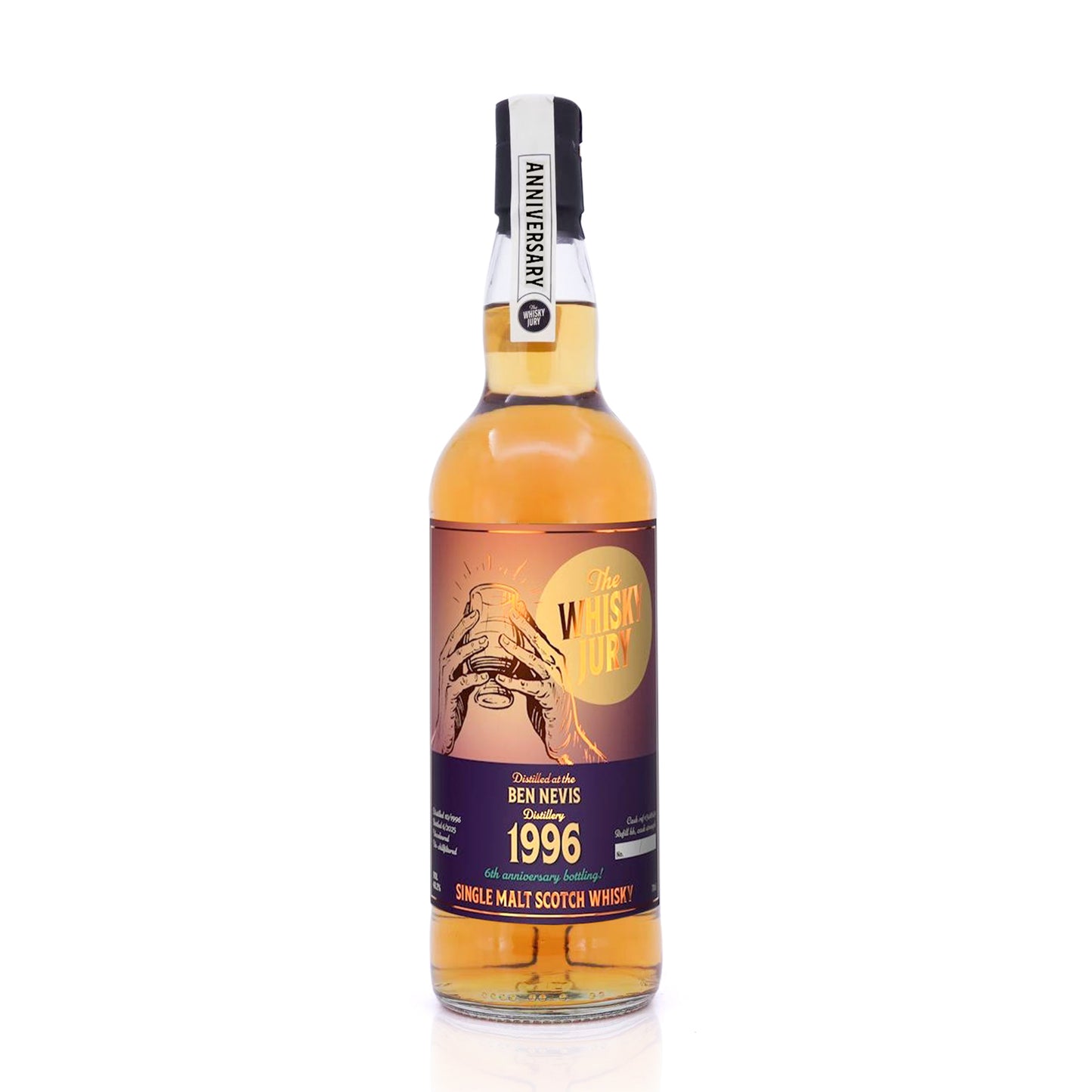 (Available 8th Nov)Ben Nevis 28 Years Old 1996/2025 cask#348649 6th anniversary bottling The Whisky Jury