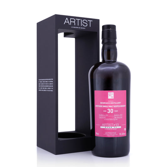BenRiach Over 30 Years Old 1991/2023 Artist #13 LMDW Spirits Shop Selection 51.2% 700ml