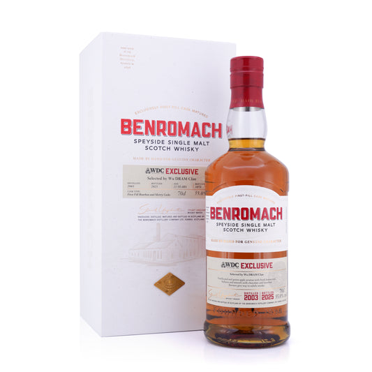 Benromach 22 Years Old 2003/2025 1st Fill Bourbon&Sherry Casks Wu Dram Clan 55% 700ml（WF91)