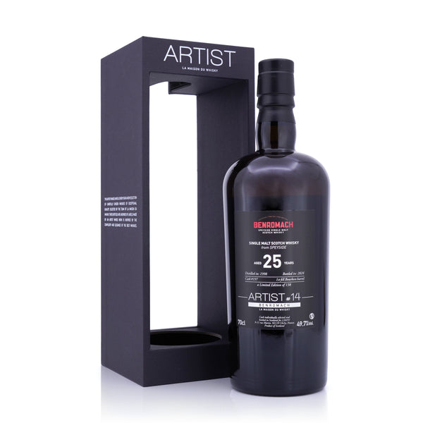 Benromach 25 Years Old 1998/2024 Artist #14 LMDW 49.7% 700ml – Maltism